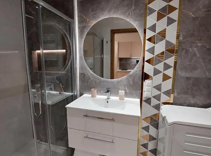 아파트 Przy Stoku Trojkaty I Kwadraty Karpatia 카르파츠